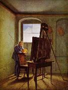 Caspar David Friedrich Georg Friedrich Kersting France oil painting artist